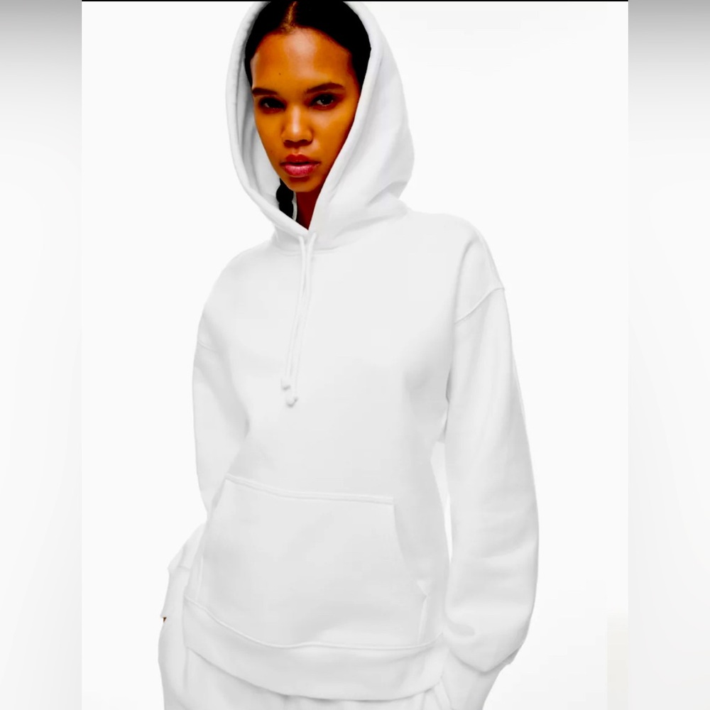 TNA White Hoodie Sweater